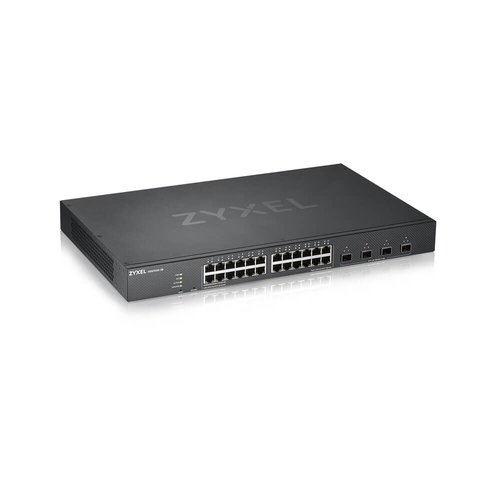 28 Port Smart Managed Switch 24x GbE RJ - Achat / Vente sur grosbill.com - 0