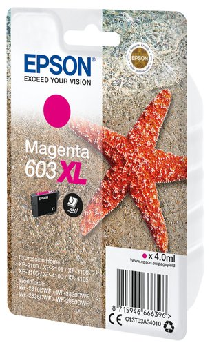 Epson - Magenta - C13T03A34010 - Achat / Vente Consommable imprimante sur grosbill.com - 1