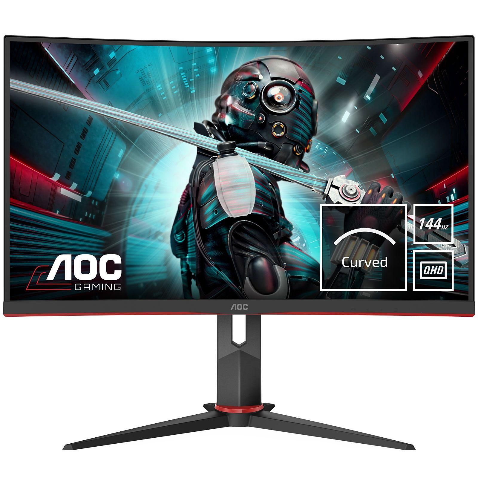 AOC 27 pouces  CQ27G2U/BK - Ecran PC AOC - grosbill.com - 0