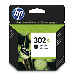 HP Cartouche d'encre Noire 302XL - F6U68AE
