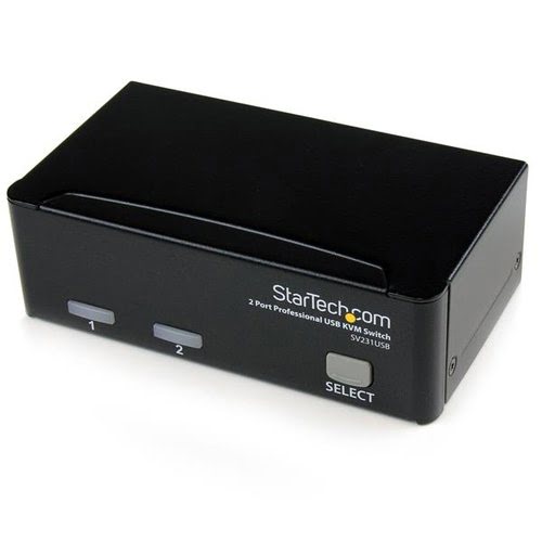 2 Port USB KVM Switch Kit with Cables - Achat / Vente sur grosbill.com - 0