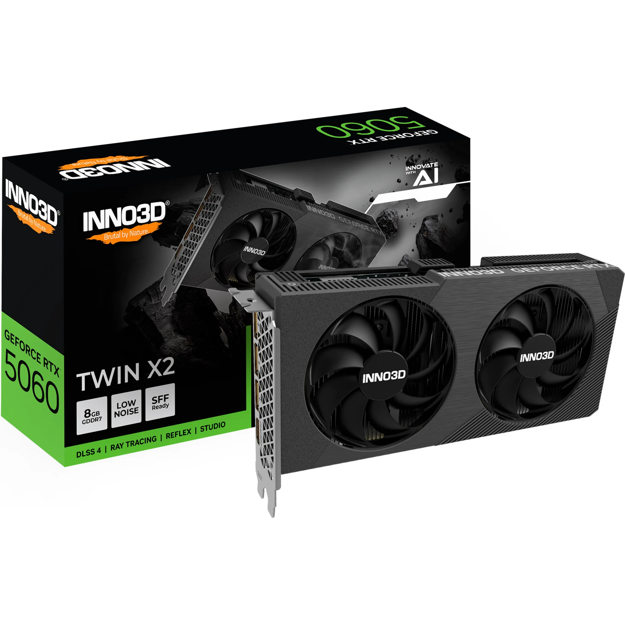Inno3D GeForce RTX 5060 TWIN X2  - Carte graphique Inno3D - 0