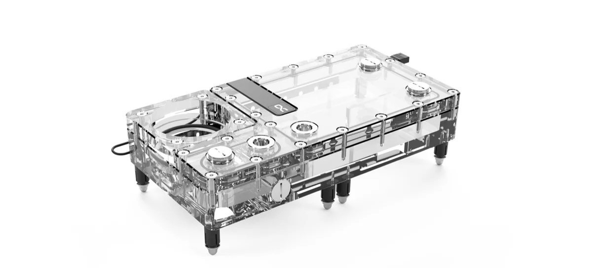 Alphacool Core plat 240 Droite Apex VPP/D5 (sans pompe) (15485) - Achat / Vente Accessoires watercooling sur grosbill.com - 0
