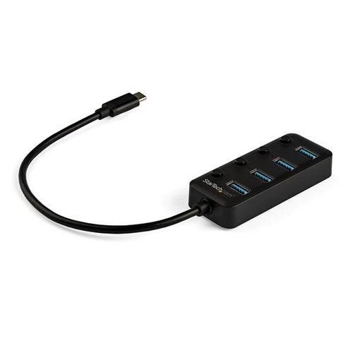 Hub - USB C 4-Port with On/Off Switches - Achat / Vente sur grosbill.com - 0