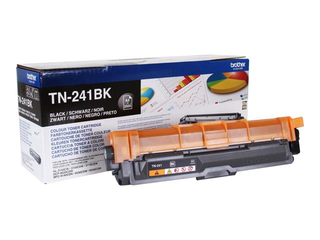 Toner Noir TN241BK 2500p pour imprimante Laser Brother