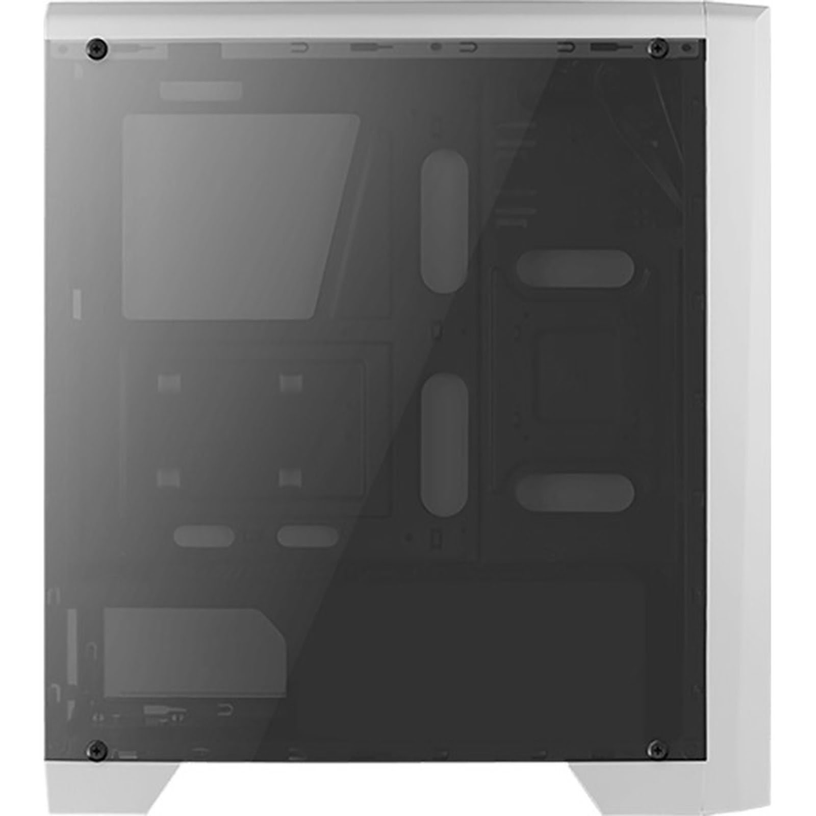 Aerocool Cylon RGB White Blanc - Boîtier PC Aerocool - grosbill.com - 1