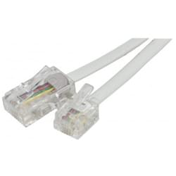 Grosbill Connectique réseau Câble adaptateur RJ45/RJ11 3m