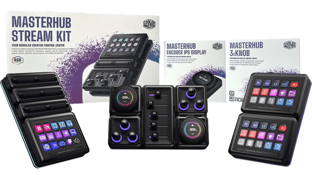 Cooler Master Master Hub Creator Kit - Noir (MHSK13AA00) - Achat / Vente Accessoire Streaming / Vlogging  sur grosbill.com - 0