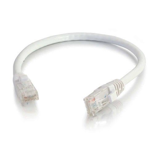 C2G Cbl/5M White CAT6 PVC Snagless UTP Patch