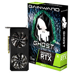 image produit Gainward GeForce RTX3060Ti Ghost 8G LHR-Seconde Vie-Etat Satisfaisant Grosbill