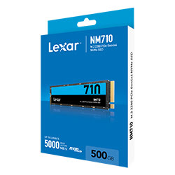 Lexar 500Go M.2 NVMe Gen4 - LNM710X500G-RNNNG