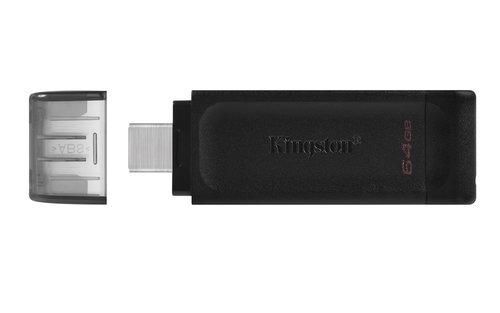 64GB USB-C 3.2 Gen 1 DataTraveler 70 - Achat / Vente sur grosbill.com - 4