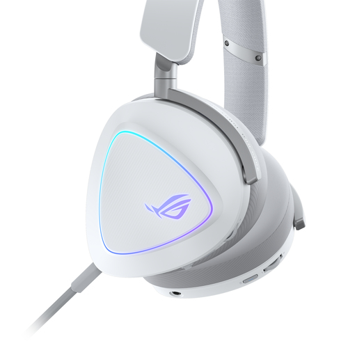Asus ROG Delta II sans fil Stereo Blanc - Micro-casque - 2