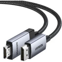 Câble Displayport 2.1 Tressé mâle/mâle - 1m - 1