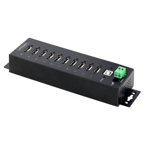 USB 2.0 HUB 10 PORTS INDUSTRY - Achat / Vente sur grosbill.com - 1