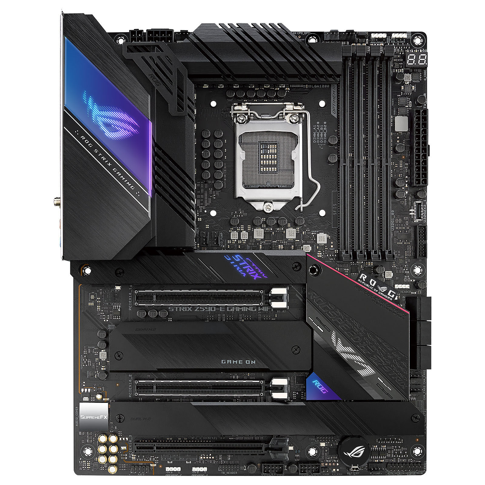 Asus ROG STRIX Z590-E GAMING WiFi ATX  - Carte mère Asus - 3