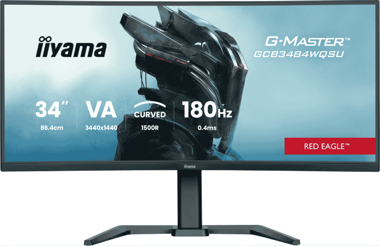 Iiyama 34 pouces  GCB3484WQSU-B1 - Ecran PC Iiyama - grosbill.com - 3