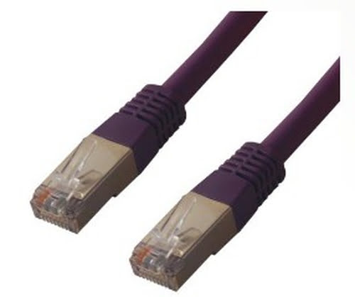 CAT 6 F/UTP Patch cable - 2m Purple - Achat / Vente sur grosbill.com - 0