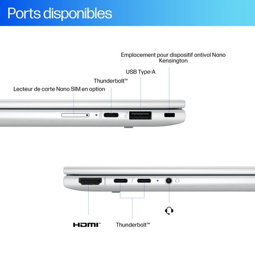 EB  X G1I-GLACIER SILVER 14IN - Achat / Vente sur grosbill.com - 3