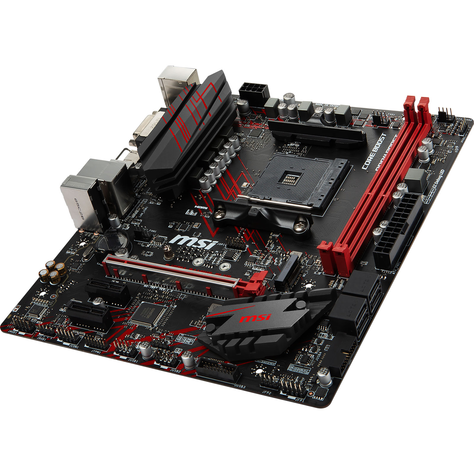 MSI B450M GAMING PLUS Micro-ATX  - Carte mère MSI - grosbill.com - 3