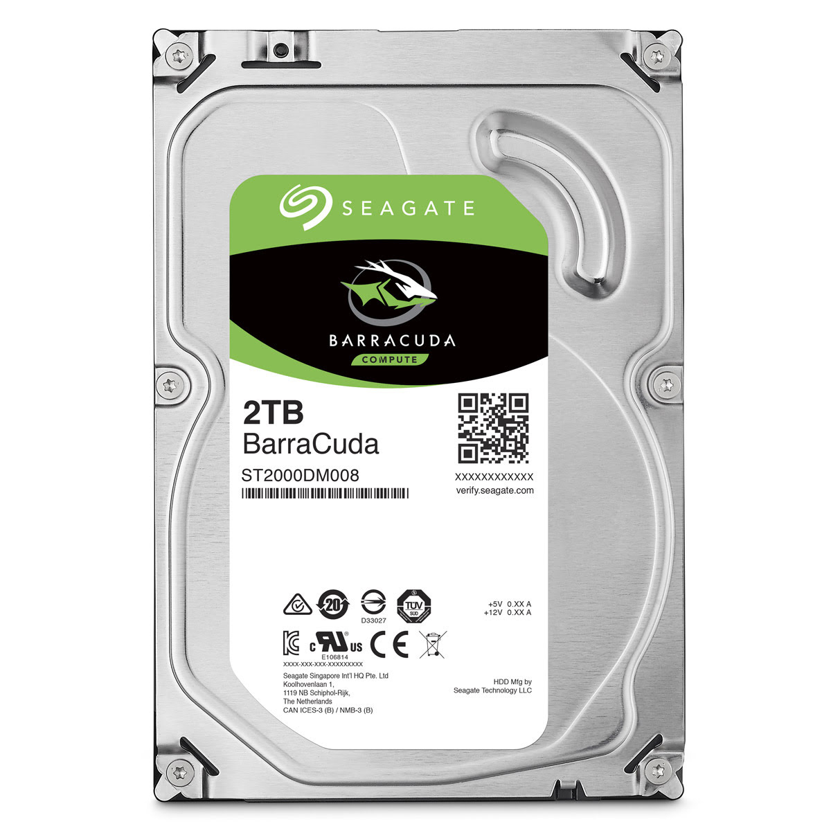 Seagate ST2000DM008 7200 Tr/min - Disque dur 3.5 interne