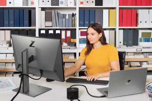 HP Z25xs G3 63,5 cm (25") 2560 x 1440 pixels Quad HD Noir - Achat / Vente sur grosbill.com - 6