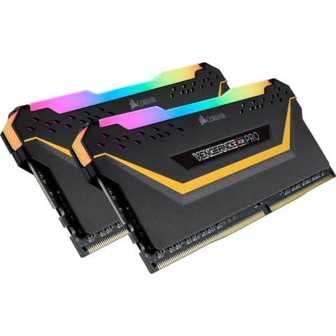 Corsair Vengeance RGB Pro (2x8Go DDR4 3200 PC25600) Noir - Mémoire PC Corsair sur grosbill.com - 1