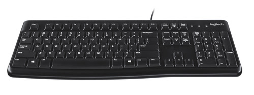 image produit Logitech K120 USB OEM Qwerty Noir Grosbill