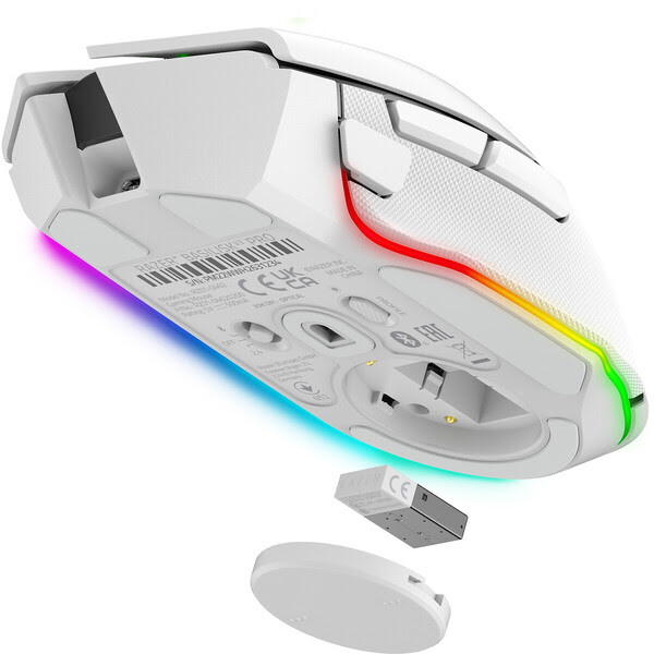 Razer Basilisk V3 Pro White - Souris PC Razer - grosbill.com - 4