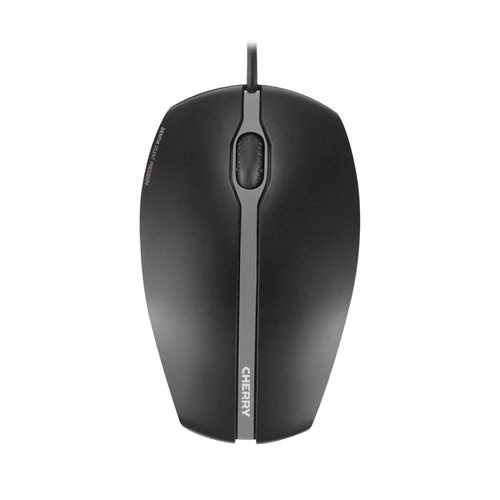 Cherry Mouse Corded GENTIX Silent USB Black