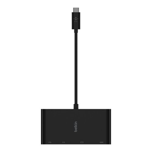 Adaptateur USB-C HDMI VGA USB-A - Accessoire PC portable Belkin - 2