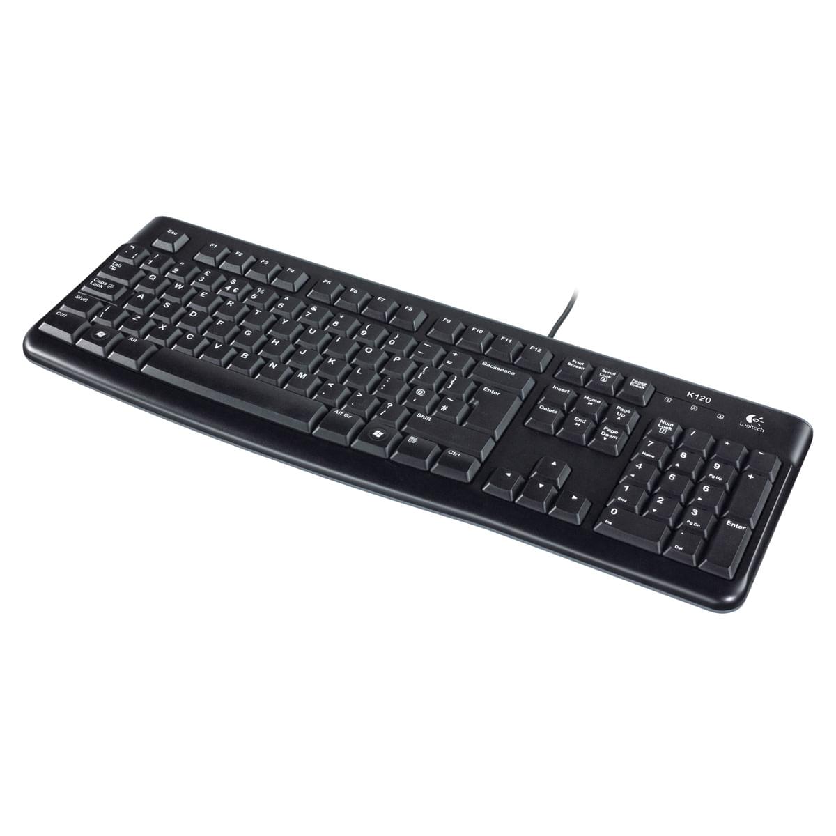 Logitech K120 OEM - Clavier PC Logitech - grosbill.com - 0
