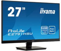 Iiyama 27 pouces  E2791HSU-B1 - Ecran PC Iiyama - grosbill.com - 1