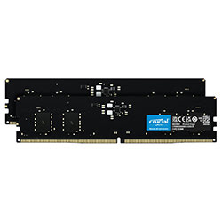 image produit Crucial 16Go (2x8Go) DDR5 4800MHz  Grosbill