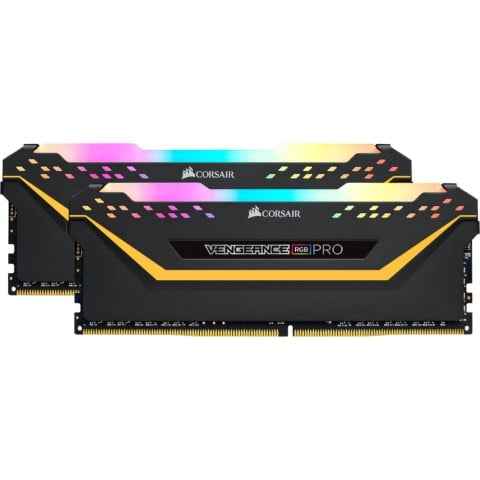 Corsair Vengeance RGB Pro (2x8Go DDR4 3200 PC25600) Noir - Mémoire PC Corsair sur grosbill.com - 2