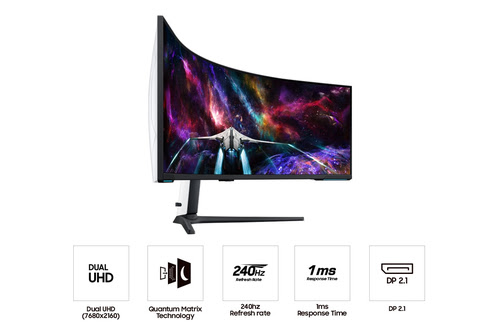 Samsung 57 pouces  LS57CG952NUXEN - Ecran PC Samsung - grosbill.com - 11