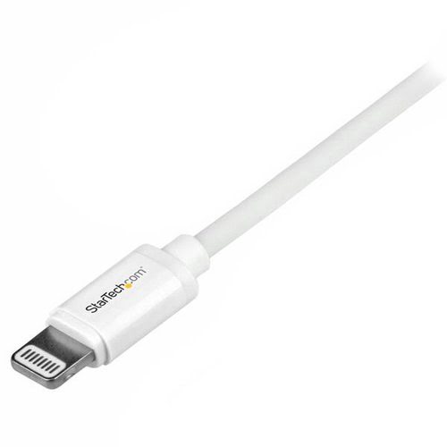 1m White 8-pin Lightning to USB Cable - Achat / Vente sur grosbill.com - 1