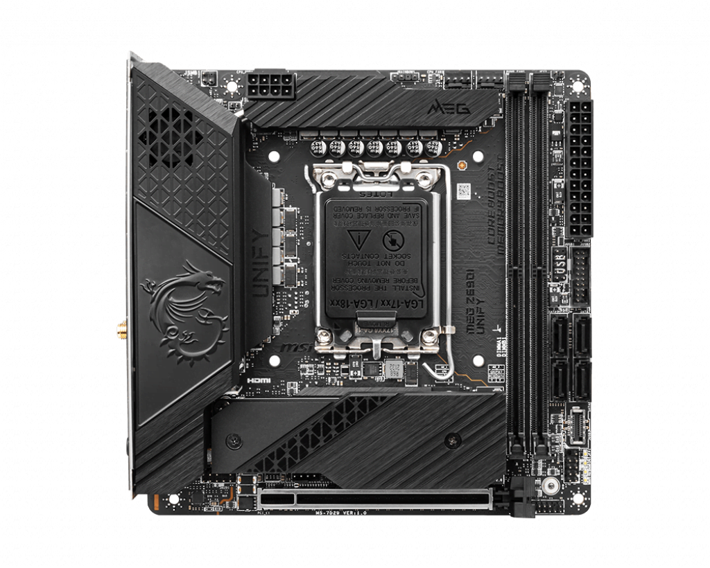 MSI MEG Z690I UNIFY Mini-ITX  - Carte mère MSI - grosbill.com - 3