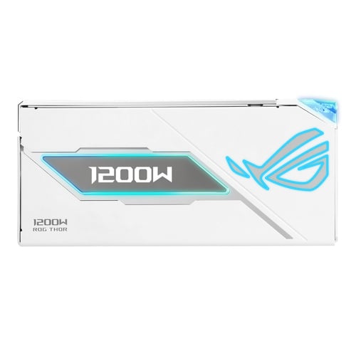 Asus ATX 1200W - 80+ Platinum - ROG Thor 1200W Platinum III White Edition (90YE00V5-B0NA00) - Achat / Vente Alimentation sur grosbill.com - 1
