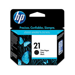 HP Cartouche N° 21 5ml Noir - C9351AE