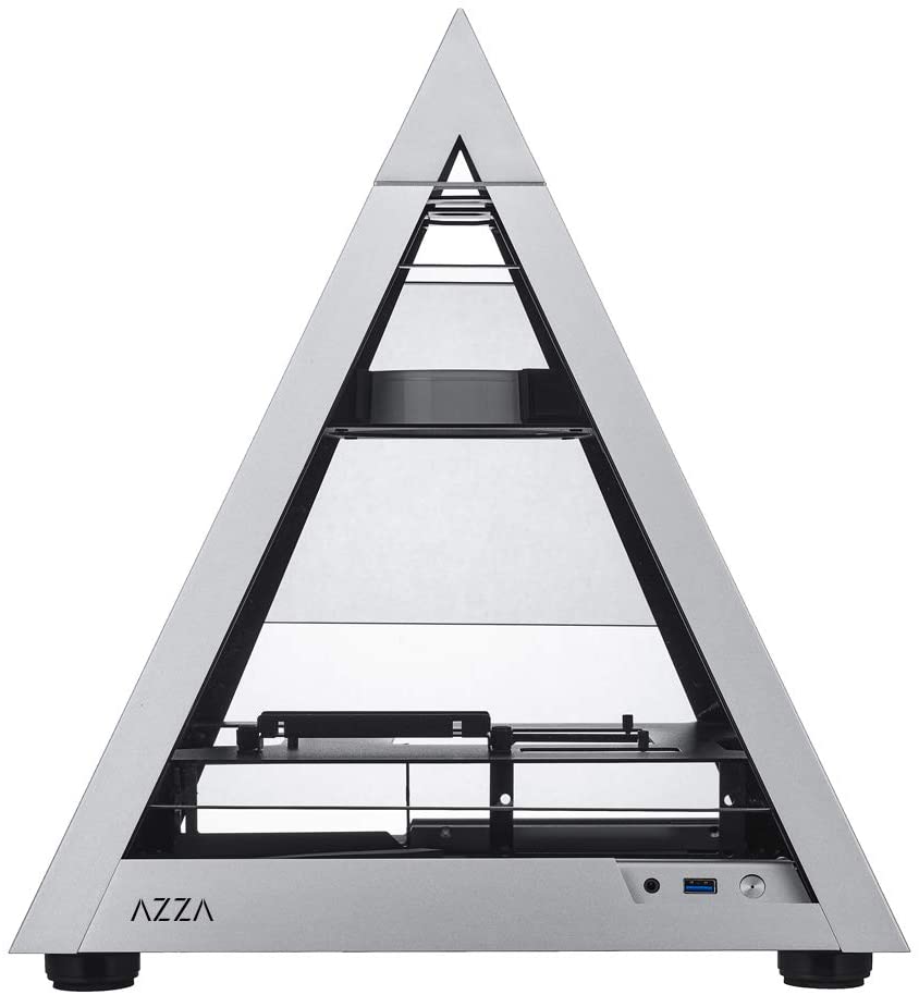 Azza Pyramid MINI 806 Gris - Boîtier PC Azza - grosbill.com - 3