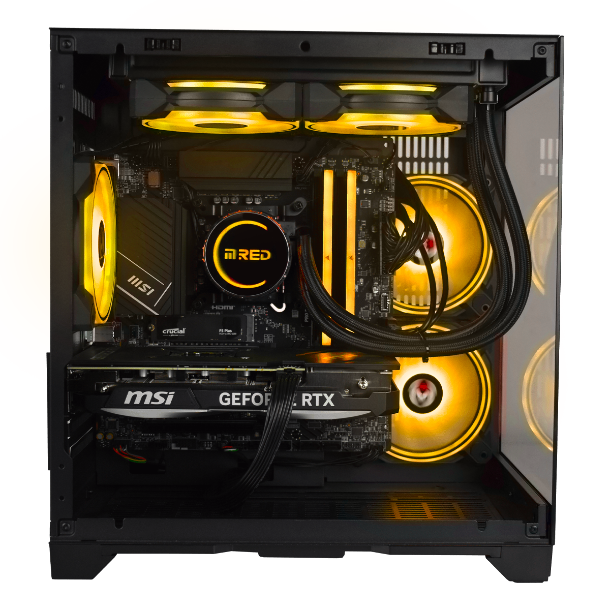 Grosbill GOLDFINGER - I5-14600KF/4070S/32Go/1To (PCG-10602189) - Achat / Vente PC Fixe sur grosbill.com - 1