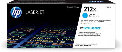 HP Toner 212X Cyan - W2121X - Achat / Vente Consommable imprimante sur grosbill.com - 0