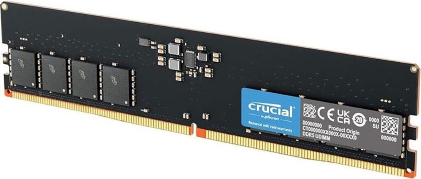Crucial  (1x16Go DDR5 5600Mhz CL46) Tray - Mémoire PC Crucial sur grosbill.com - 1
