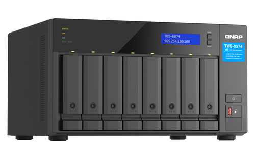 Qnap TVS-H874X-I9-64G - 8 HDD - Serveur NAS Qnap - grosbill.com - 3