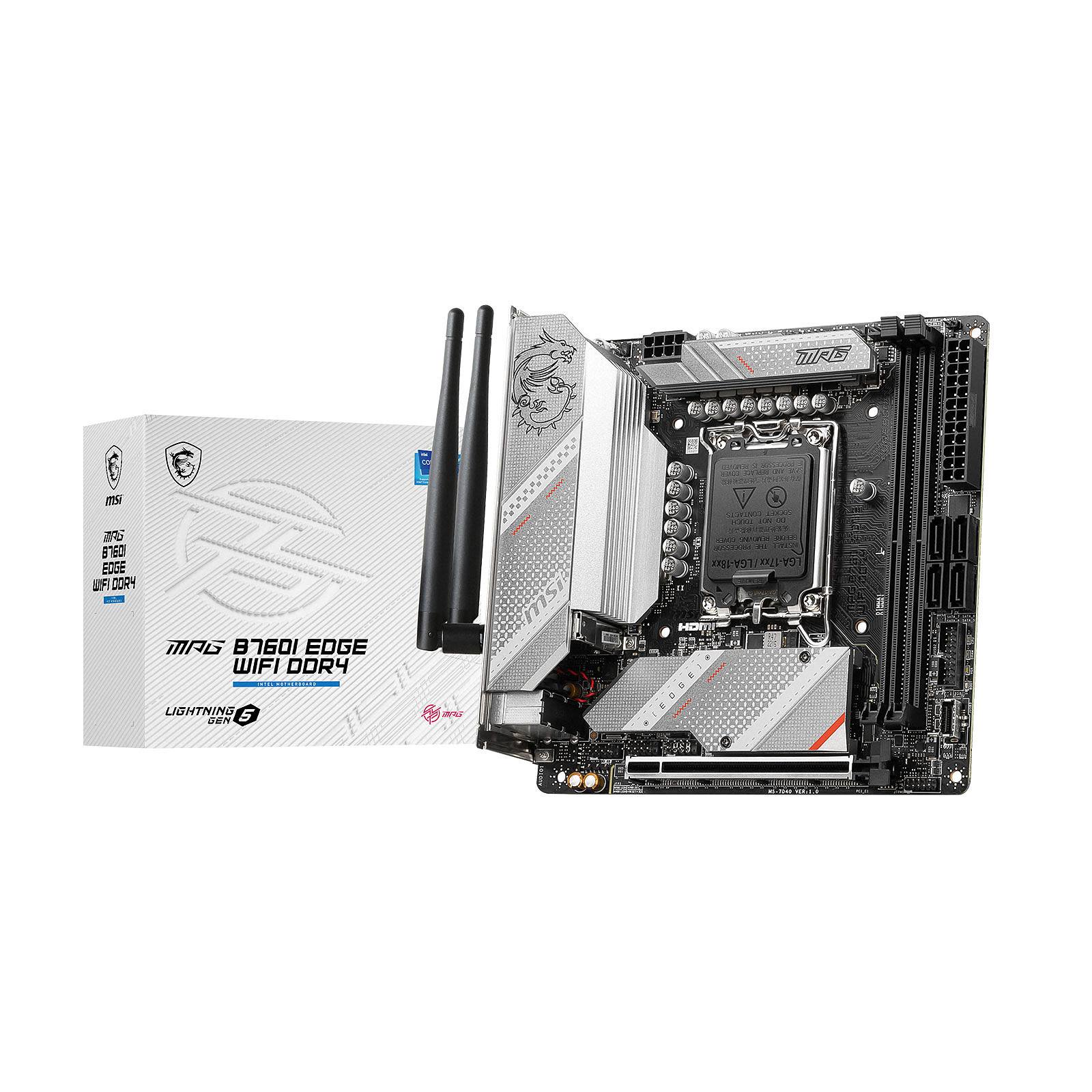 MSI MPG B760I EDGE WIFI - B760/LGA1700/DDR5/mITX