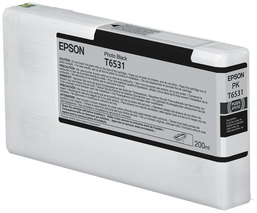Epson Ink/T6531 Ultrachrome HDR 200ml PBK - Achat / Vente Consommable imprimante sur grosbill.com - 0