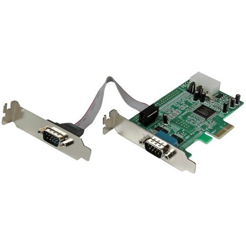 2 Port LP PCI Express Serial Card - Achat / Vente sur grosbill.com - 0