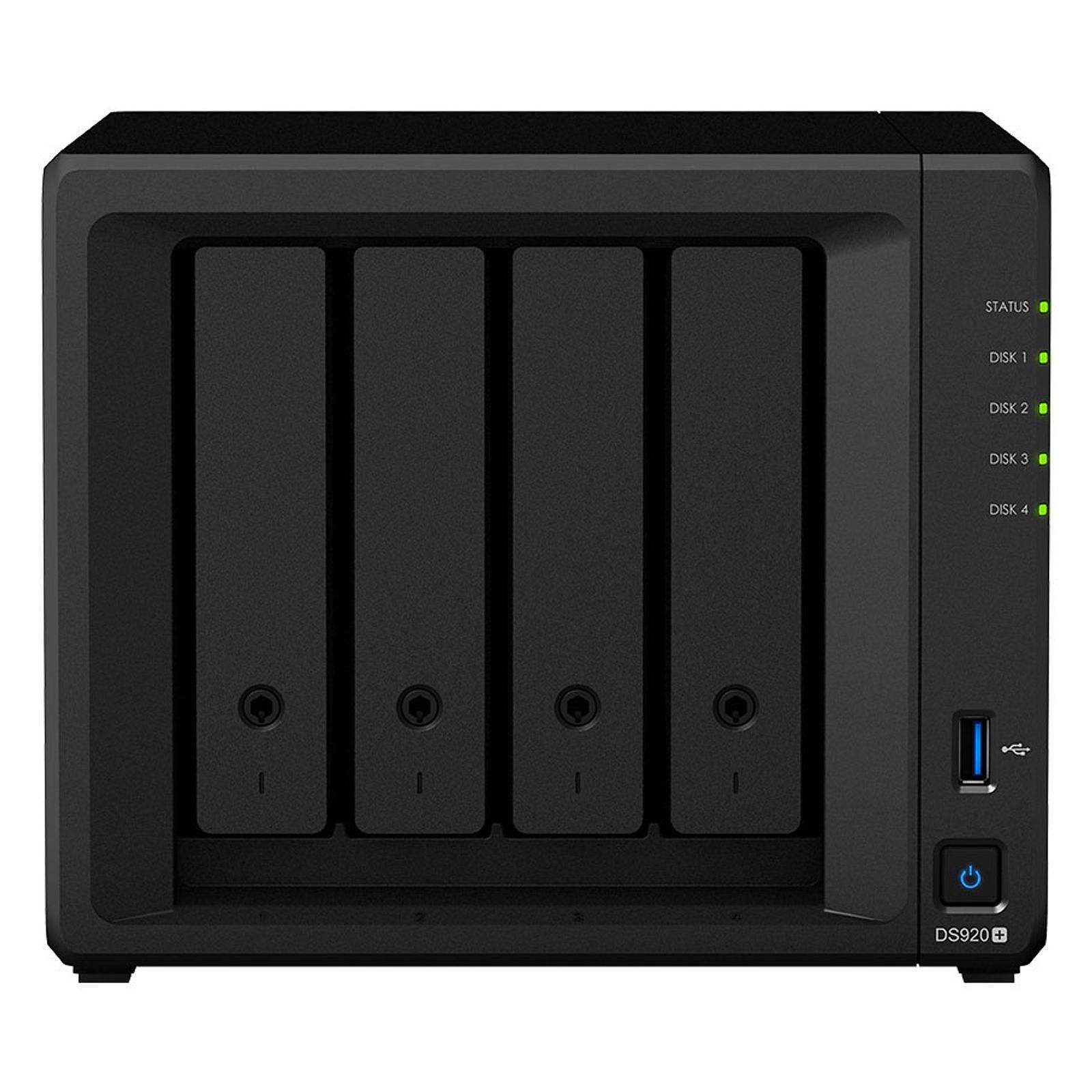 Synology DS920+ - 4 HDD - Serveur NAS Synology - grosbill.com - 0