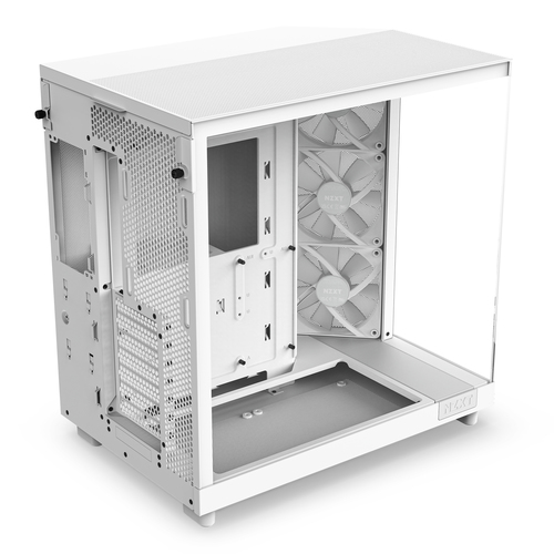 NZXT H6 Flow RGB Blanc Blanc - Boîtier PC NZXT - grosbill.com - 6
